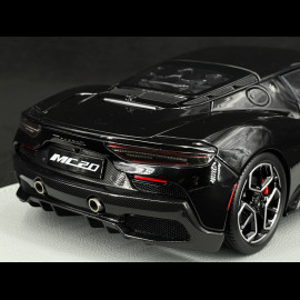 Maserati MC20 2020 Nero Enigma / Glänzendes Schwarz 1/18 BBR Models HE180051BMAS