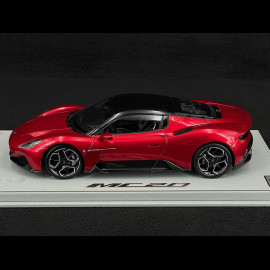 Maserati MC20 2020 Rosso Vincente / Glänzendes Schwarz 1/18 BBR Models HE180051CMAS
