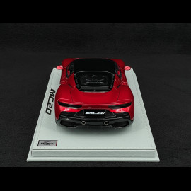 Maserati MC20 2020 Rosso Vincente / Glänzendes Schwarz 1/18 BBR Models HE180051CMAS