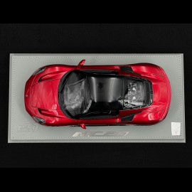 Maserati MC20 2020 Rosso Vincente / Glänzendes Schwarz 1/18 BBR Models HE180051CMAS