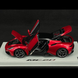 Maserati MC20 2020 Rosso Vincente / Glossy Black 1/18 BBR Models HE180051CMAS