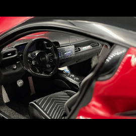 Maserati MC20 2020 Rosso Vincente / Glossy Black 1/18 BBR Models HE180051CMAS