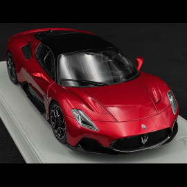 Maserati MC20 2020 Rosso Vincente / Glänzendes Schwarz 1/18 BBR Models HE180051CMAS