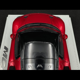 Maserati MC20 2020 Rosso Vincente / Glänzendes Schwarz 1/18 BBR Models HE180051CMAS