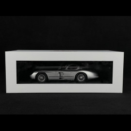 Mercedes-Benz 300S LR Uhlenhaut Coupe 1955 Silver Grey 1/18 Schuco 18U00069