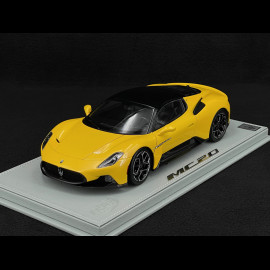 Maserati MC20 2020 Giallo Genio / Glossy Black 1/18 BBR Models HE180051DMAS