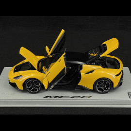 Maserati MC20 2020 Giallo Genio / Glossy Black 1/18 BBR Models HE180051DMAS