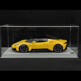 Maserati MC20 2020 Giallo Genio / Glossy Black 1/18 BBR Models HE180051DMAS