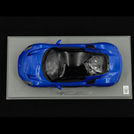 Maserati MC20 2020 Blu Infinito / Glänzendes Schwarz 1/18 BBR Models HE180051EMAS