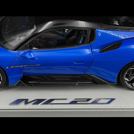 Maserati MC20 2020 Blu Infinito / Glossy Black 1/18 BBR Models HE180051EMAS