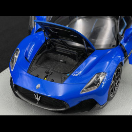 Maserati MC20 2020 Blu Infinito / Glänzendes Schwarz 1/18 BBR Models HE180051EMAS