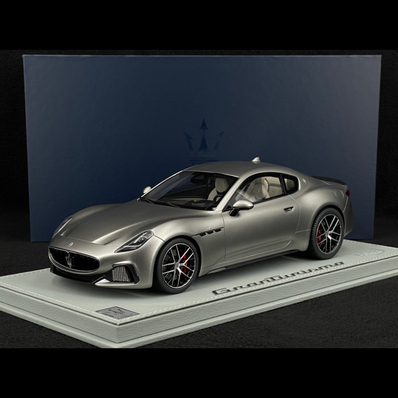Maserati GranTurismo Trofeo 2023 Grigio Maratea Matte 1/18 BBR Models P18227BMAS