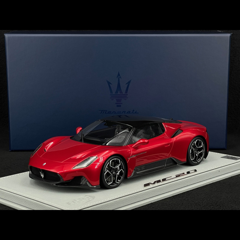 Maserati MC20 2020 Rosso Vincente 1/18 BBR Models P18191C1MAS