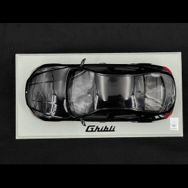 Maserati Ghibli 2019 Nerissimo 1/18 BBR Models BBRC1842NERMA