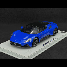 Maserati MC20 2020 Blu Infinito / Glossy Black 1/18 BBR Models P18191EMAS