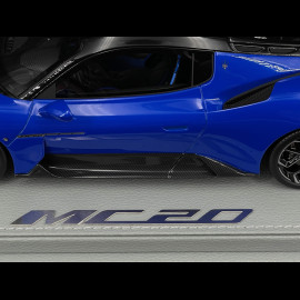 Maserati MC20 2020 Blu Infinito / Glossy Black 1/18 BBR Models P18191EMAS