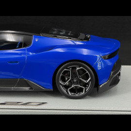 Maserati MC20 2020 Blu Infinito / Glossy Black 1/18 BBR Models P18191EMAS