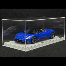 Maserati MC20 2020 Blu Infinito / Glänzendes Schwarz 1/18 BBR Models P18191EMAS