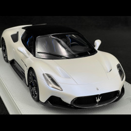 Maserati MC20 2020 Bianco Audace / Glossy Black 1/18 BBR Models P18191D1MAS