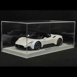 Maserati MC20 2020 Bianco Audace / Glänzendes Schwarz 1/18 BBR Models P18191D1MAS