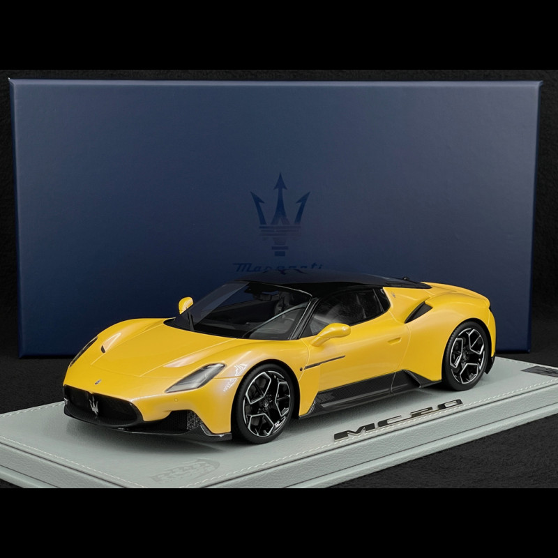 Maserati MC20 2020 Giallo Genio 1/18 BBR Models P18191D1MAS