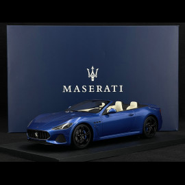 Maserati GranCabrio 2019 Blue 1/18 TrueScale Models 920026849