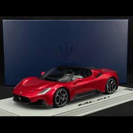 Maserati MC20 2020 Rosso Vincente / Glossy Black Limited Edition 1/18 BBR Models P18191CMAS