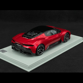 Maserati MC20 2020 Rosso Vincente / Glänzendes Schwarz Limitierte Auflage 1/18 BBR Models P18191CMAS