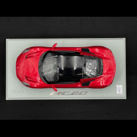 Maserati MC20 2020 Rosso Vincente / Glänzendes Schwarz Limitierte Auflage 1/18 BBR Models P18191CMAS