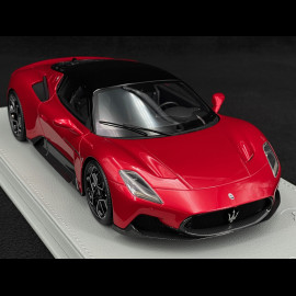 Maserati MC20 2020 Rosso Vincente / Glossy Black Limited Edition 1/18 BBR Models P18191CMAS