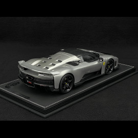 LETZTER TEIL DER SERIE : 24/24 Ferrari F80 2024 Aluminium Lucido 1/18 BBR Models P18253E