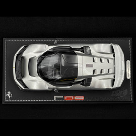 LETZTER TEIL DER SERIE : 24/24 Ferrari F80 2024 Aluminium Lucido 1/18 BBR Models P18253E