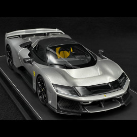 LAST IN THE SERIES : 24/24 Ferrari F80 2024 Aluminum Lucido 1/18 BBR Models P18253E