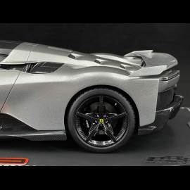 LETZTER TEIL DER SERIE : 24/24 Ferrari F80 2024 Aluminium Lucido 1/18 BBR Models P18253E