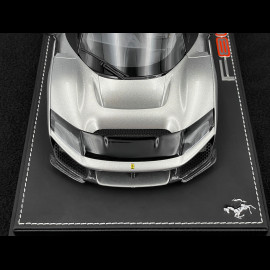 LAST IN THE SERIES : 24/24 Ferrari F80 2024 Aluminum Lucido 1/18 BBR Models P18253E