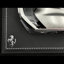 LETZTER TEIL DER SERIE : 24/24 Ferrari F80 2024 Aluminium Lucido 1/18 BBR Models P18253E