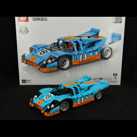 Sembo Technique Inspiration 917 n° 8 Hellblau / Orange 1/14 Sembo S-8413