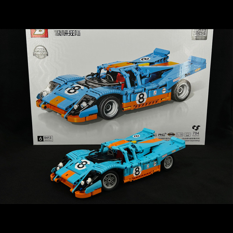 Sembo Technique 917 Inspiration n° 8 Light Blue / Orange 1/14 Sembo S-8413