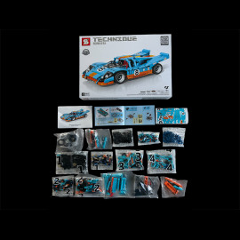 Sembo Technique Inspiration 917 n° 8 Hellblau / Orange 1/14 Sembo S-8413