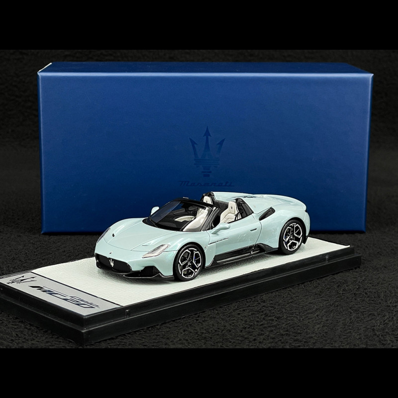 Maserati MC20 Cielo 2020 Schimmerndes Perlmutt-Aquamarin 1/43 BBR Models BBRC276MAS