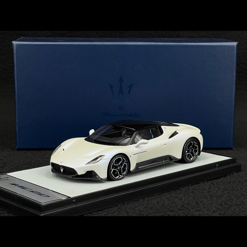 Maserati MC20 2020 Bianco Audace Pearlescent 1/43 BBR Models BBRC251AMAS
