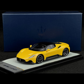 Maserati MC20 2020 Giallo Genio Perlmutt Schillernd / Glänzendes Schwarz 1/43 BBR Models BBRC251DMAS