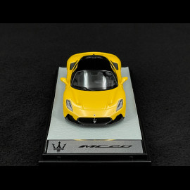 Maserati MC20 2020 Giallo Genio Pearly Iridescent / Glossy Black 1/43 BBR Models BBRC251DMAS