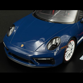 Porsche 911 Carrera GTS Cabriolet Type 992 America Edition 2022 Azure Blue 1/18 Spark WAP0211060PGTA