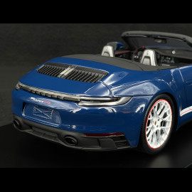 Porsche 911 Carrera GTS Cabriolet Type 992 America Edition 2022 Azure Blue 1/18 Spark WAP0211060PGTA