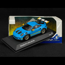 Porsche 911 GT3 RS Typ 992 2023 Tribute to Daytona 2003 Rivierablau / Racinggelb 1/43 Solido S4314803