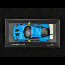 Porsche 911 GT3 RS Typ 992 2023 Tribute to Daytona 2003 Rivierablau / Racinggelb 1/43 Solido S4314803