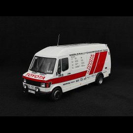 Set Rally Toyota Celica GT-Four ST165 n° 3 Winner Rally Safari 1990 avec Remorque 1/18 Ottomobile OT480