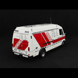 Set Rallye Toyota Celica GT-Four ST165 n° 3 Sieger Rallye Safari 1990 avec Remorque 1/18 Ottomobile OT480