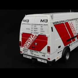 Set Rally Toyota Celica GT-Four ST165 n° 3 Winner Rally Safari 1990 avec Remorque 1/18 Ottomobile OT480